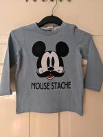 Mickey Mouse H&M Langarmshirt Baumwolle Gr.92 Bayern - Augsburg Vorschau