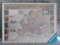 PUZZLE 1000 TEILE GEBRAUCHT - EUROPAKARTE VON 1663 Berlin - Köpenick Vorschau