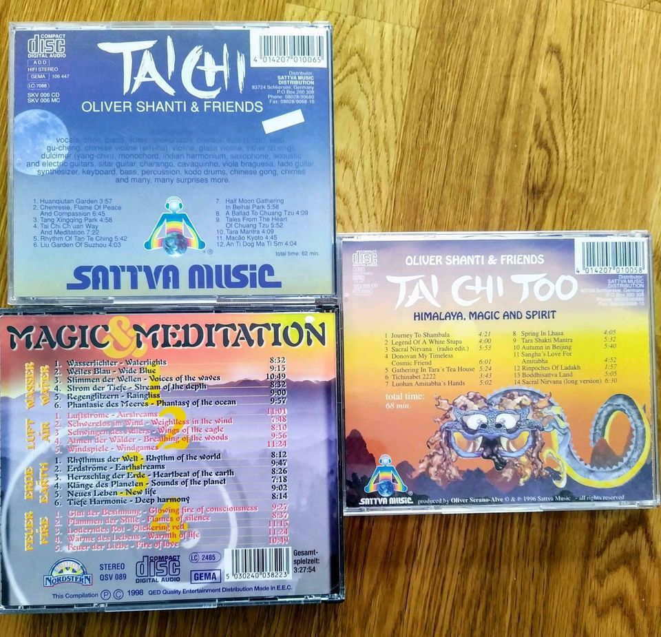 CD Entspannung Tai Chi Oliver Shanti ⚜️ in Herten