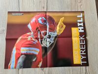 NFL Football Poster - TYREEK HILL - Kansas City Chiefs Bremen-Mitte - Bremen Altstadt Vorschau