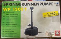 Springbrunnenpumpe NEU Fontäne 1250l/h Bergedorf - Hamburg Lohbrügge Vorschau