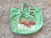 neuwertige Miami Beach Strandtasche / Strandbeutel, grün Bonn - Beuel Vorschau