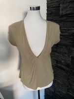 T-Shirt Tshirt Shirt Basicshirt Basic Oberteil Top khaki - 40 L Hannover - Misburg-Anderten Vorschau