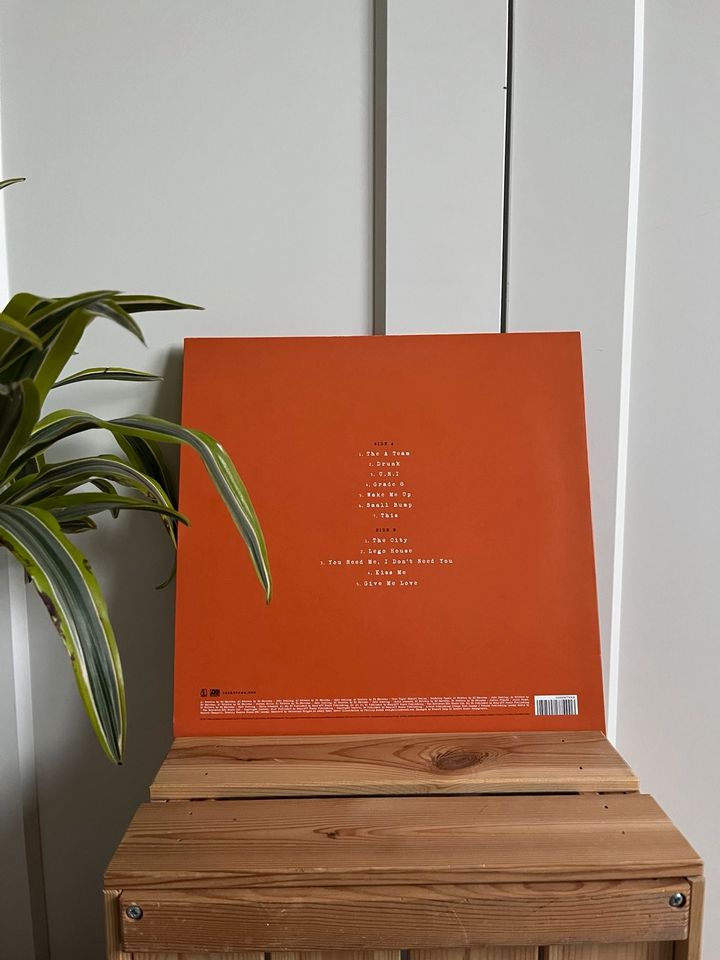 Ed Sheeran „+“ Vinyl Limited Edition orange in Hamm