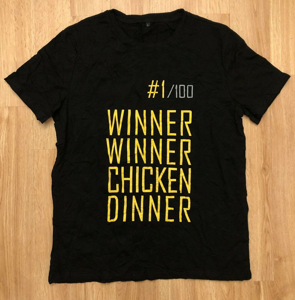 BATTLEGROUND MOBILE // Winner Winner Chicken Dinner T-Shirt // L in Aachen