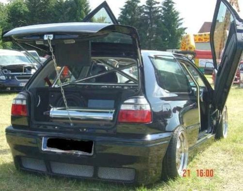 VW Golf 3 Jubi GTI Showcar Einzelstück Airride / VR6 Turbo in Benediktbeuern