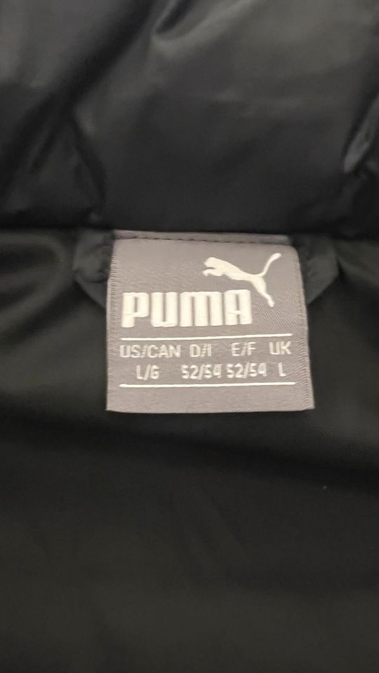 Puma Ferrari Weste Gr. L/52 schwarz in Brühl