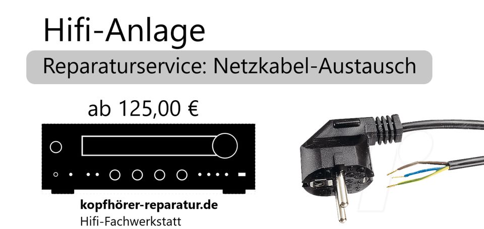 Hifi-Netzkabel (Reparaturservice) in Köln