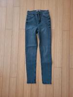 Bershka Skinny High Waist 34 grau neuwertig Niedersachsen - Rosengarten Vorschau