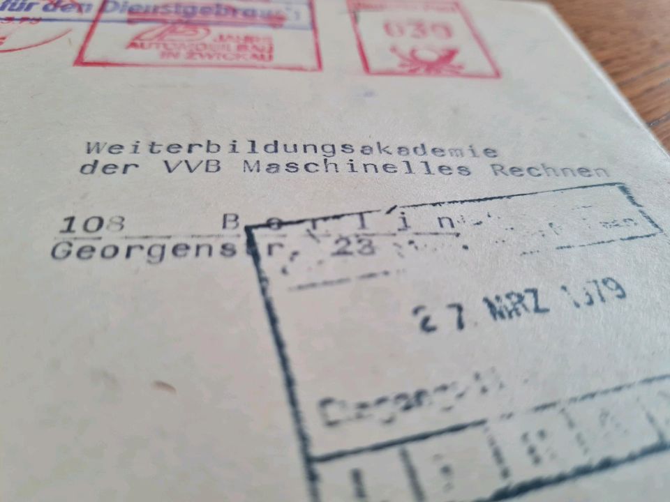 Trabant VEB SACHSENRING Zwickau IFA DDR Brief Umschlag Post in Ravensburg