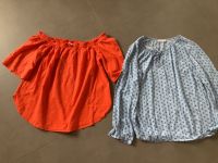 H&M Bluse Carmenbluse Carmen Ausschnitt rot orange blau neu 40 M Baden-Württemberg - Freiburg im Breisgau Vorschau