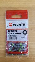 Würth Bits 9x - AW 25, 1/4" x 26mm, Art. 06145125 Niedersachsen - Buchholz in der Nordheide Vorschau