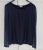 Gerry Weber Bluse Stretch blau mit weißen Punkten Gr. 40 Niedersachsen - Achim Vorschau
