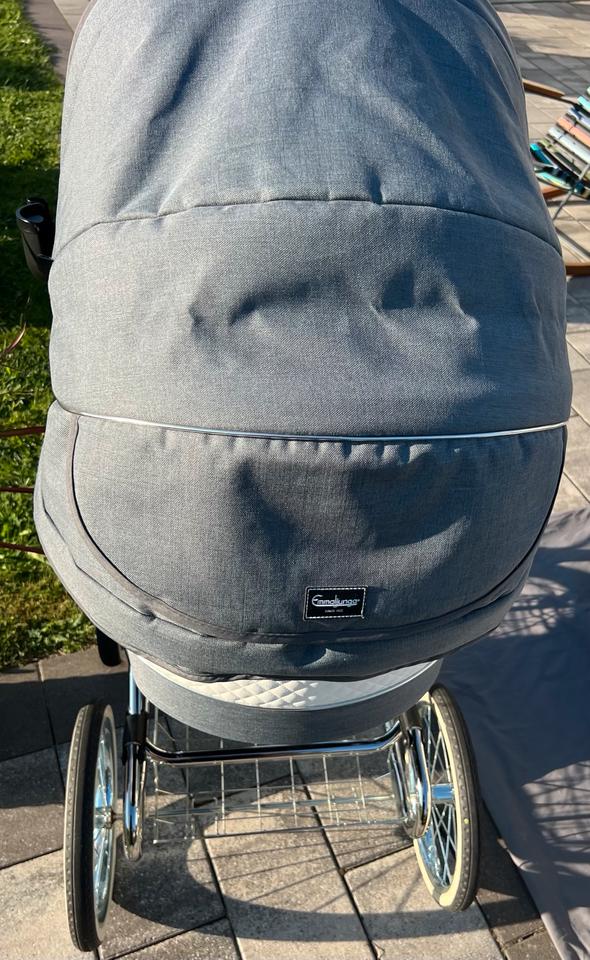 Emmaljunga Kombikinderwagen Kinderwagen Retro Vintage wie neu in Oberzissen