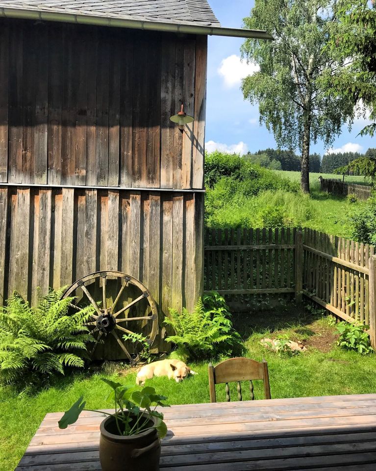 Ferienhaus Landhaus Haus Vogtland / Bad Elster Waldrand in Bad Brambach