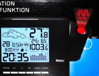 ⚠ Mebus Funkuhr Wetterstation Projektor Wetterprognose wie neu ⚠ Bayern - Ingolstadt Vorschau