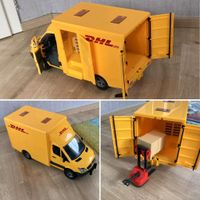 Bruder DHL-Transporter, Post, Auto, DHL inkl. Hubwagen u. Palette Niedersachsen - Söhlde Vorschau