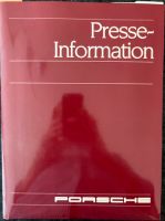 Porsche Presse Information MY 1988 Original Stuttgart - Stuttgart-Mitte Vorschau