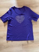Damen T-Shirt mit Herz lila Größe XL Lübeck - St. Jürgen Vorschau