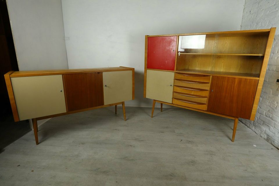 Ankauf Möbel 50er 60er Schrank Sideboard Kommode Tisch Stühle in Berlin