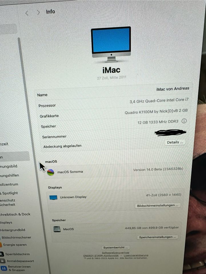 Apple imac 27 Zoll in Dresden