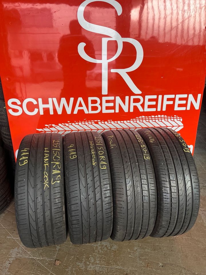 Neuwertige Gebrauchtreifen 235 50 r19 Pirelli Sommerreifen in Schwieberdingen