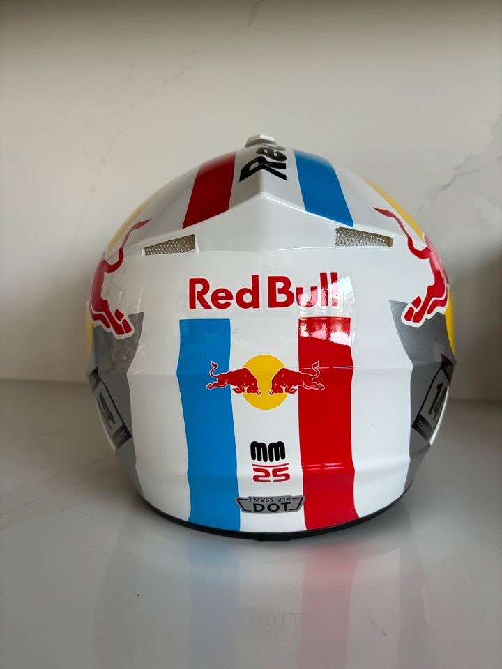 Red Bull Design Mx Helm Motocross Downhill in Aachen