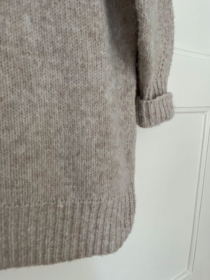 Topshop Strickkleid Creme weiß in Troisdorf