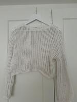 Pull&Bear Pullover weiß Gr. S Neu Niedersachsen - Burgdorf Vorschau