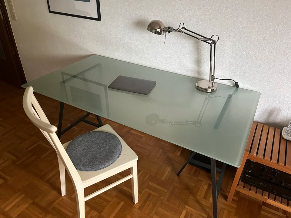 Schreibtisch Glas Glasschreibtisch in Freiburg im Breisgau