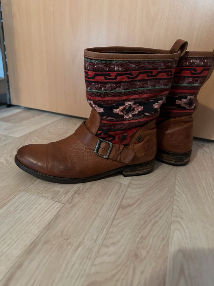 Tommy Hilfiger Stiefeletten 39 braun Stiefel Damen Schuhe in Ibbenbüren