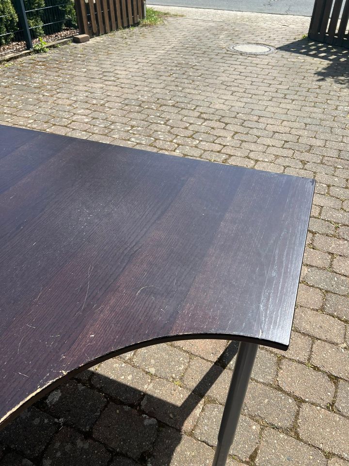 Galant Schreibtisch - schwarzbraun in Burgdorf
