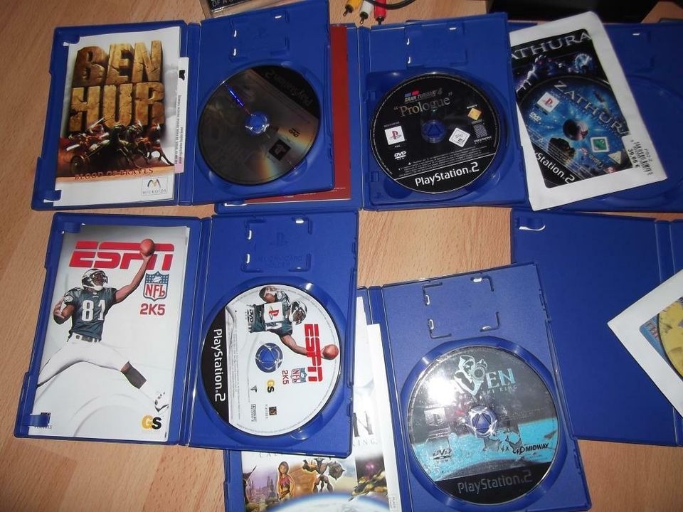 Sony PlayStation 2 EyeToy 10Spiele Gran Tourismo4 RS3 ESPN uvm. in Steinburg