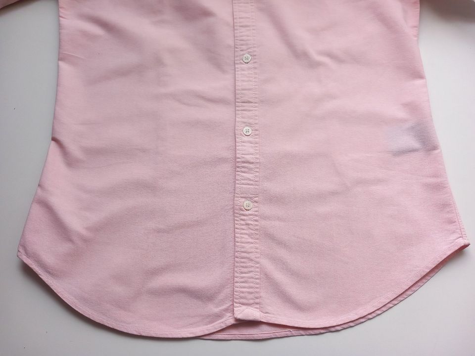 RALPH  LAUREN  Damen Hemd Bluse  Gr.8  Rosa  Kurzarm  TOP ! in Frickingen