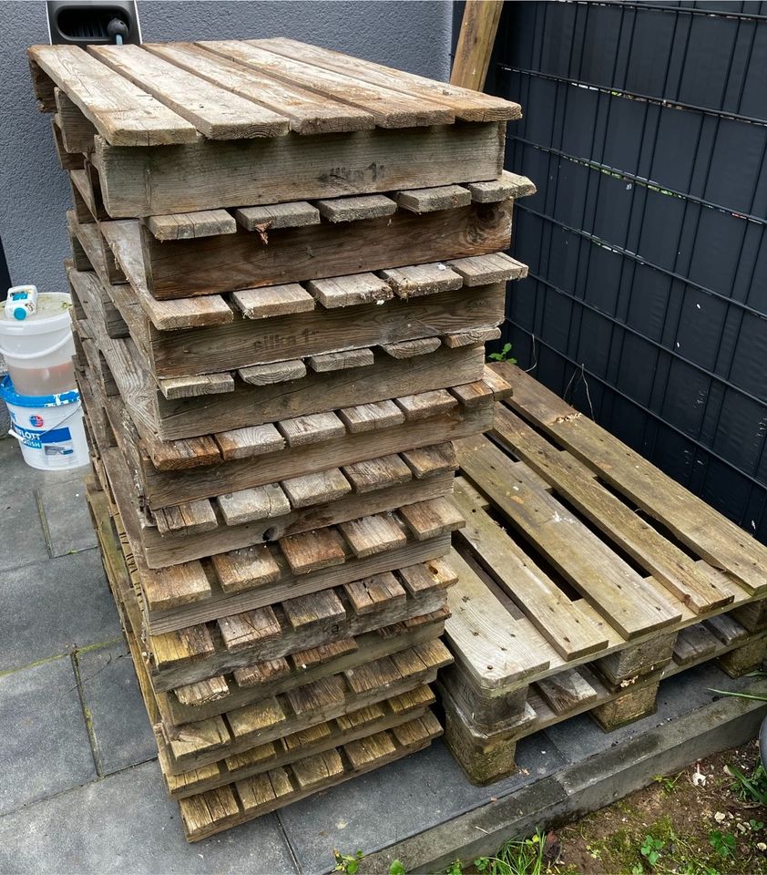 Holz Paletten und Holz Reststücke zu verschenken in Köln