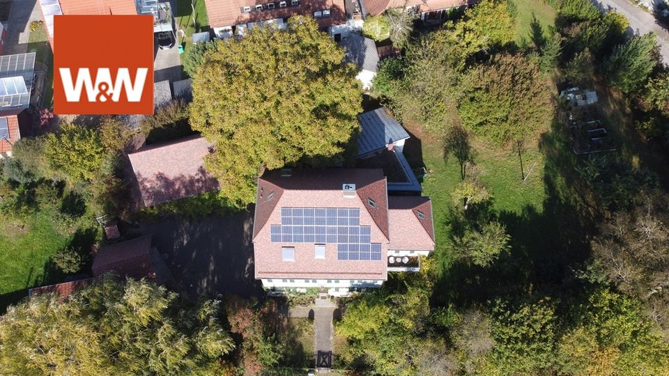 Stilvolles Forsthaus mit Büroanbau und Bauplatz in sonniger und ruhiger Lage in Sulzbach-Laufen