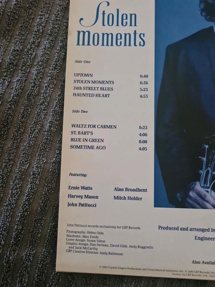 Lee Ritenour  LP  stolen Moments  Vinyl Schallplatte in München