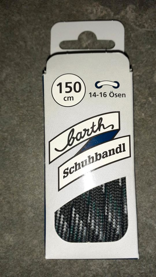 Barth Schnürsenkel 150cm für Schuhe 14-16 Ösen Neu+OVP in Königsbrück