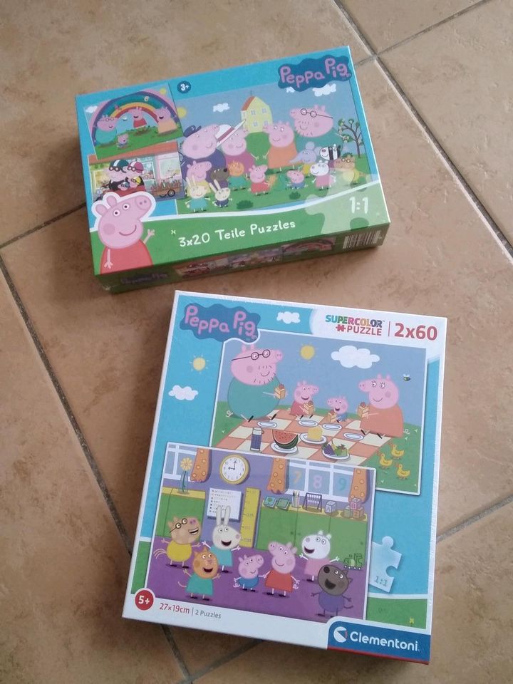 Peppa Pig Puzzle original verpackt Set in Maxdorf