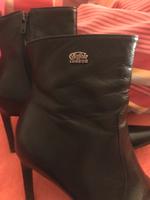 Schöne schwarze Leder Damen Stiefeletten von Buffalo Bayern - Waldkraiburg Vorschau
