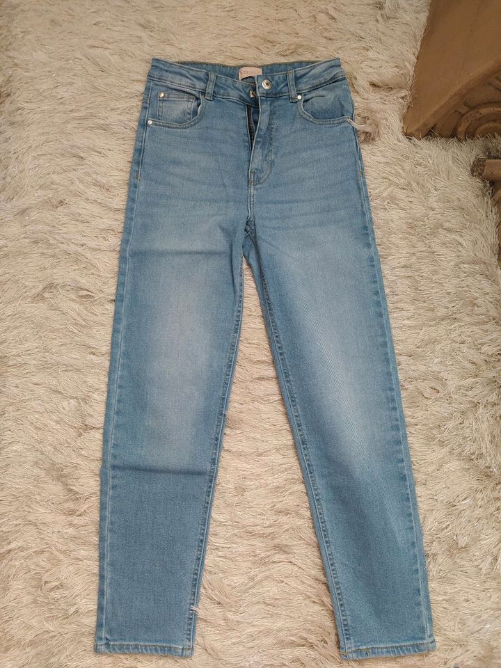 Only Mädchen Jeans blau 100% Baumwolle 146 Hose in Haan