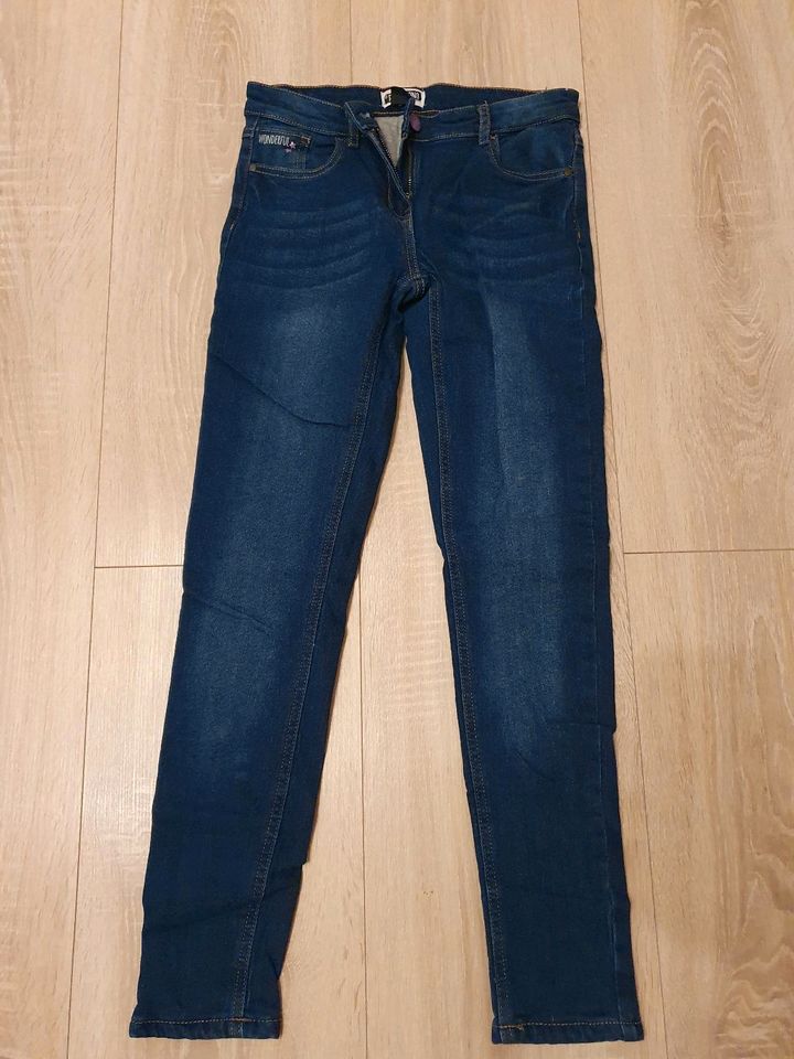 6er Set Mädchen Jeans Hosen Jeanspaket Jeanshosen Gr.152 in Wustermark