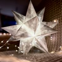 Weihnachten - Deko-Sterne - L - beleuchtet - NEU Niedersachsen - Salzgitter Vorschau