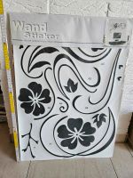 Wand Sticker Tattoo neu schwarz weiß Blumen Deko Nordrhein-Westfalen - Hamm Vorschau