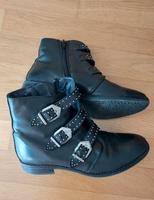 Stiefeletten Cox Gr. 38 schwarz Leder neuwertig München - Sendling-Westpark Vorschau