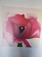 Bild. Wandbild. Original Öl auf Keilrahmen. Mohn Blume Niedersachsen - Lehrte Vorschau