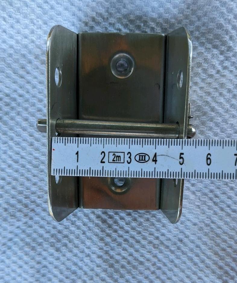 Mastfuß 470er  v. Jolle Segeljolle Edelstahl mit Bolzen Elvström in Brandis