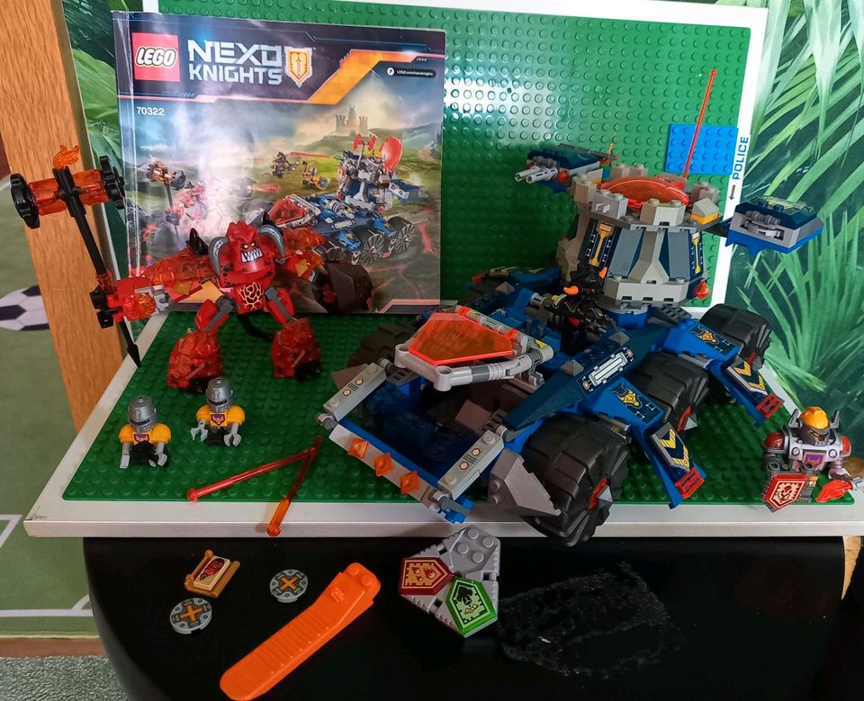 Lego Nexo Knights 70322 Axls rollender Verteidigungsturm in Hornburg