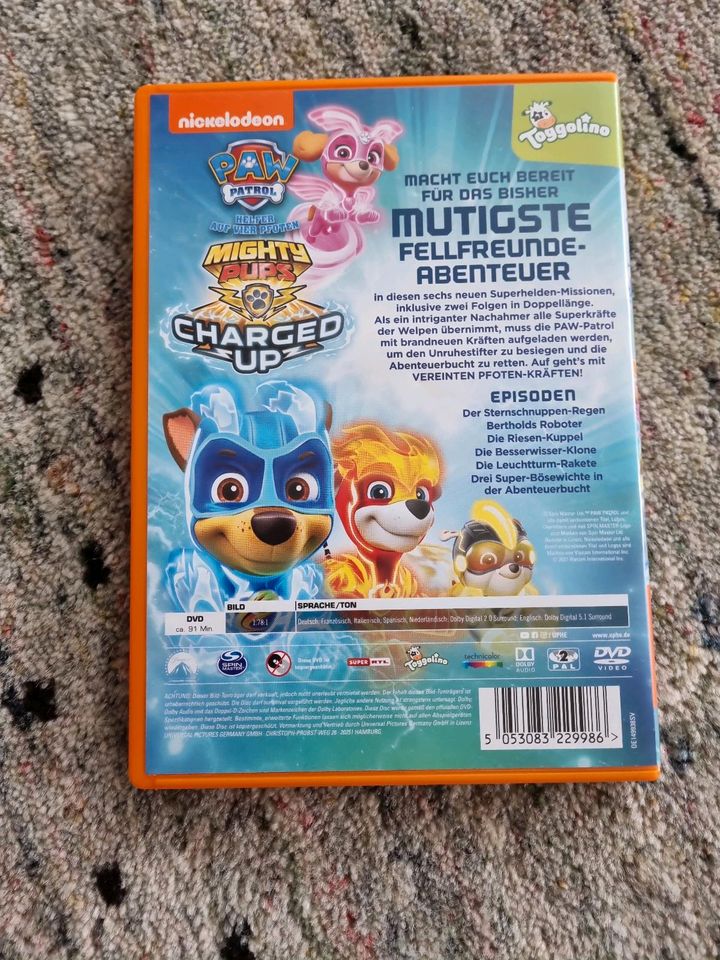 Paw Patrol DVD Mighty Pups Charged up in Eningen