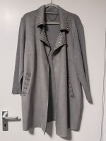 Wunderschöner grauer Mantel mit Strasssteinen Größe 46 NEU München - Moosach Vorschau